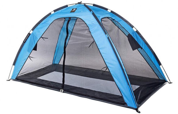 bedtent junior 150 cm polyester blauw