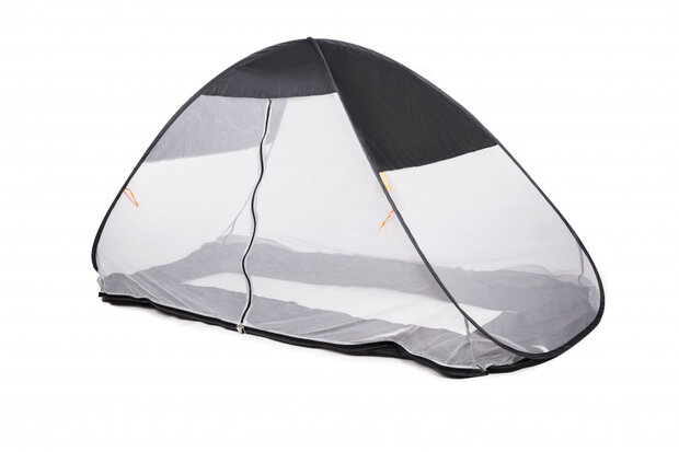 bedtent Pop-Up junior 200 cm polyester grijs