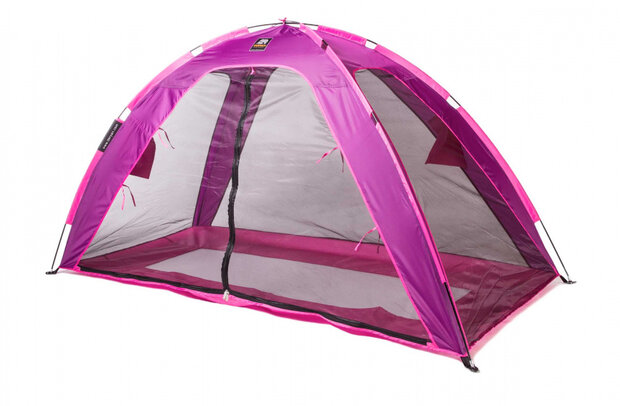 bedtent junior 200 cm polyester paars