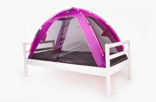 bedtent junior 200 cm polyester paars