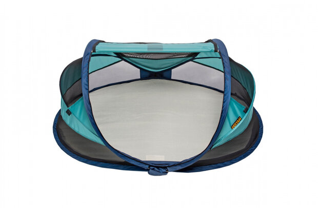 reisbed Baby Luxe 120 cm polyester turquoise