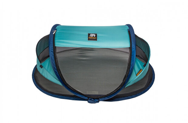 reisbed Baby Luxe 120 cm polyester turquoise