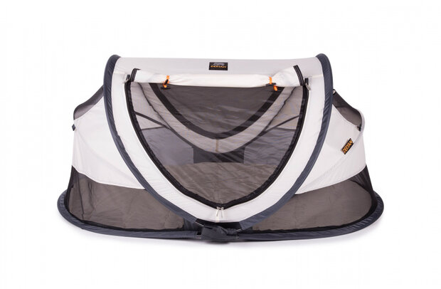 reisbed Peuter Luxe 136 cm polyester beige