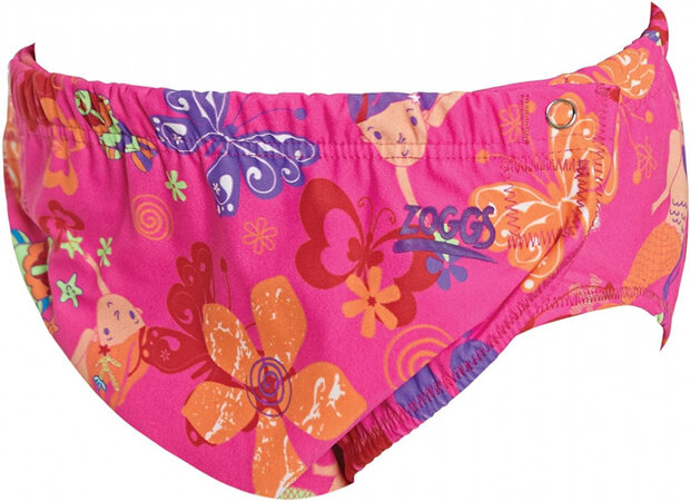 verstelbare zwemluier Mermaid Flower meisjes roze maat 62-92