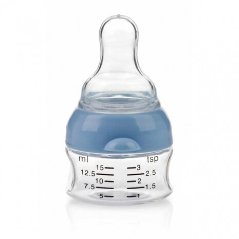 miniflesje junior 15 ml transparant/blauw