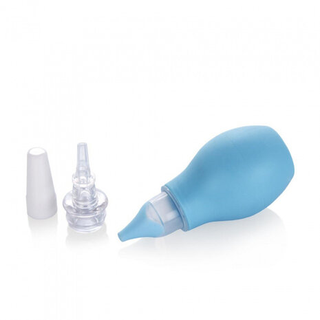 neuspeer en oorreiniger junior 15 cm blauw 3-delig