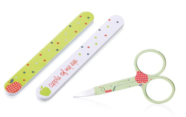 nagelverzorgingsset junior 15,5 cm groen 3-delig