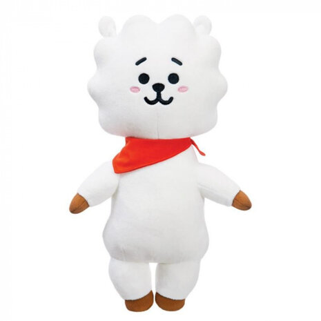 knuffel Linefriends BT21 Rj 26 cm pluche wit