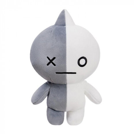 knuffel Linefriends BT21 Van 18 cm pluche grijs/wit