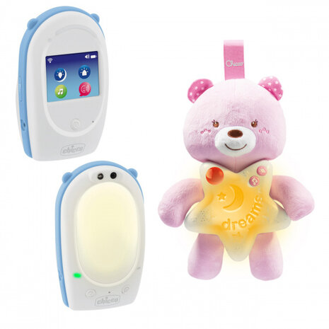 babyfoon First Dreams meisjes wit/blauw 3-delig