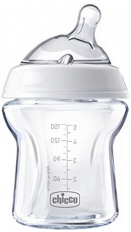zuigfles Natural Feeling 150 ml transparant (FR/en)