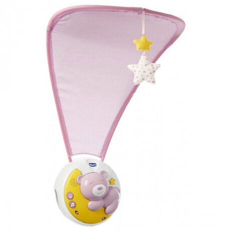 mobiel Next2Moon meisjes 62 x 41 cm roze