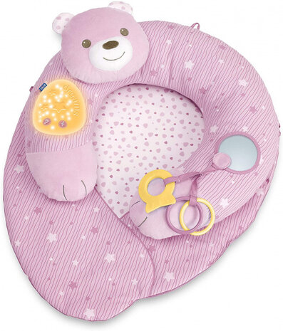3-in-1 babynest My First Nest meisjes 56 cm roze