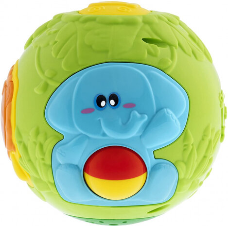 activity speelgoed bal junior 15 cm groen/blauw/geel