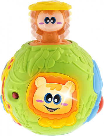 activity speelgoed bal junior 15 cm groen/blauw/geel