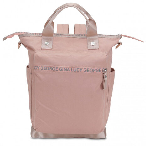 luierrugzak Minor Monokissed 14,5 liter roze