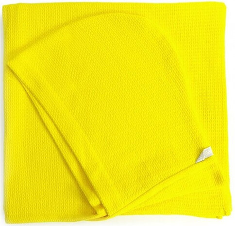 badcape Ba&ntilde;o junior 140 x 70 cm katoen geel