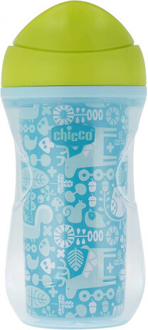 drinkbeker Active junior 266 ml groen/blauw