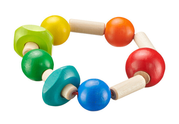 grijpring Rombino junior 9 cm hout
