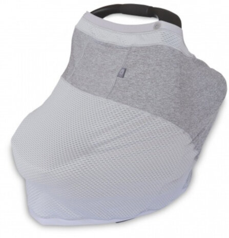 multifunctionele doek Boppy 4&amp;More 33 cm polyester grijs