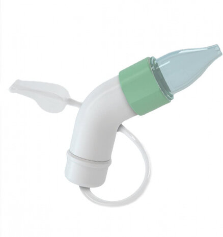 neuszuiger Soft &amp; Easy Physioclean 48 cm wit/groen 4-delig