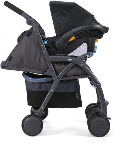 buggy Simplicity Top 102 cm polyester/aluminium zwart