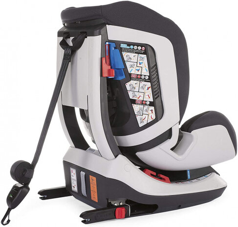 autostoel Seat Up-012 junior 55 x 44 cm polykatoen zwart