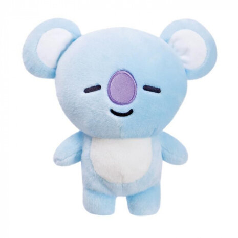 knuffel BT21 Koya junior 23 cm pluche lichtblauw
