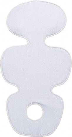 autostoelbescherming Travel Breeze junior polyester wit