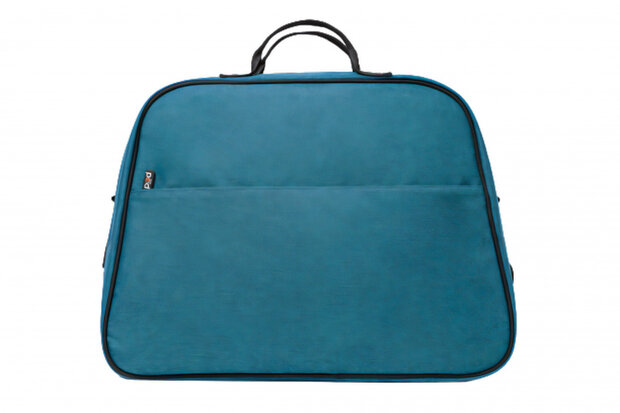 reiswieg POD Travel 48 x 77 cm katoen/linnen blauw