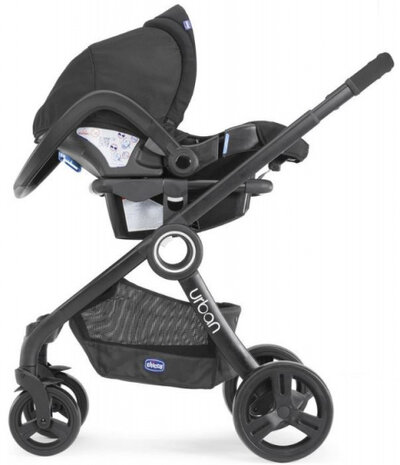 kinderwagen Urban Plus aluminium antraciet 9-delig