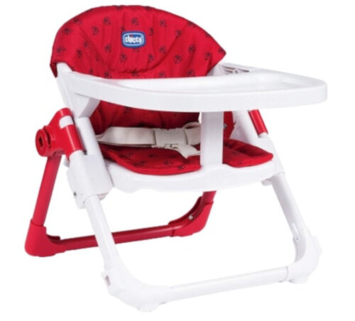 kinderstoel Lady Bug junior 42 cm wit/rood 4-delig