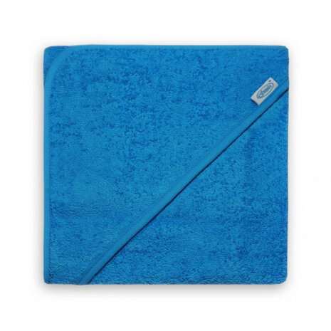 badcape junior 100 x 100 cm katoen turquoise