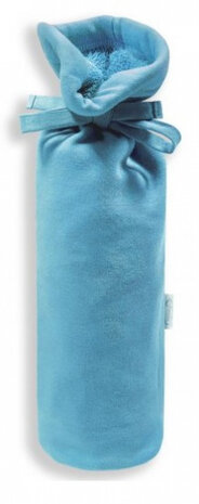 kruikenzak junior 22 cm katoen blauw