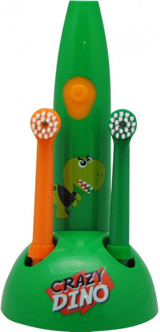 tandenborstel Dino 24 x 8,5 cm groen