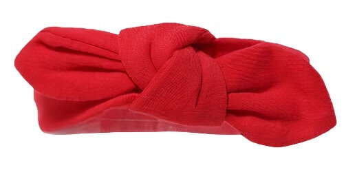 haarband Knotty meisjes katoen rood