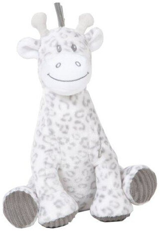 knuffel Rafi giraf 40 cm polyester wit