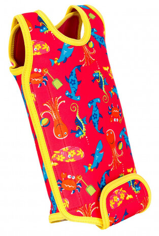 wetsuit BabyWarma Characters Pink meisjes mt 0-6 maanden