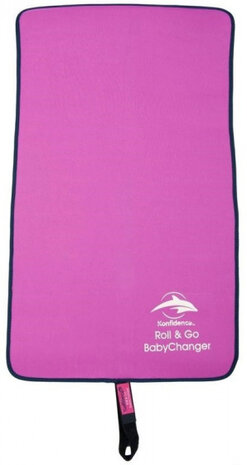 verschoningsmat Roll &amp; Go 70 cm neopreen roze