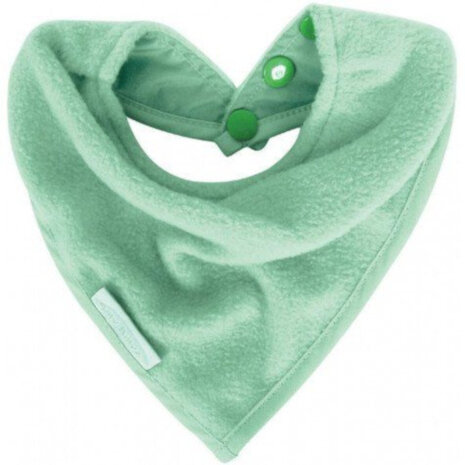 slabber Bandana junior 26 cm katoen/nylon mint