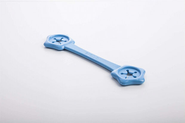 slabbetje + houder Min&ugrave; + eKibby biologisch blauw
