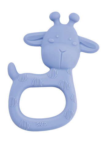 bijtring Giraffe Party siliconen paars