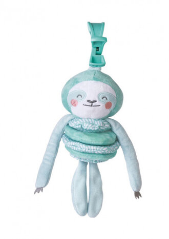 hangfiguur Wild Colors luiaard polyester mintgroen