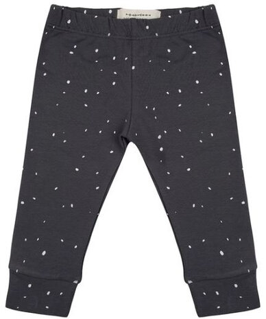 legging Dots junior katoen grijs maat 110