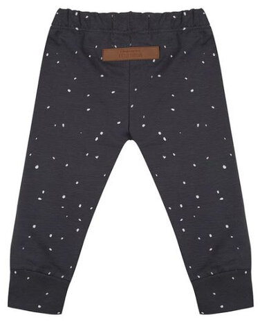 legging Dots junior katoen grijs maat 110