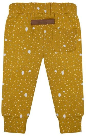 broek Dapple Honey junior katoen geel maat 80