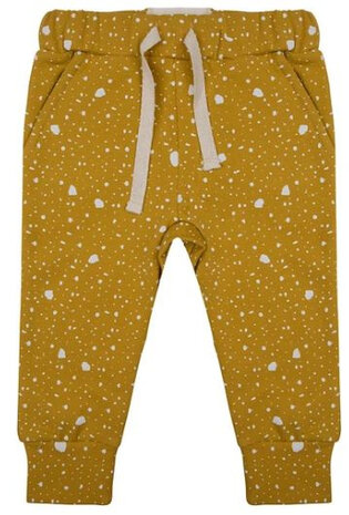 broek Dapple Honey junior katoen geel maat 92