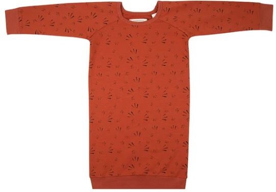 jurk Firework meisjes katoen rood maat 110