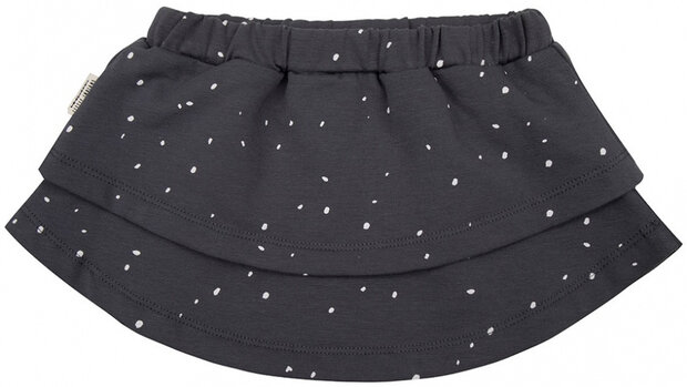 rokje Dots meisjes katoen grijs maat 92