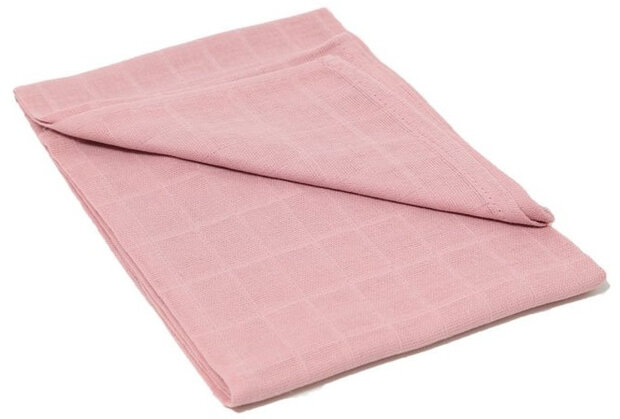 inbakerdoek junior 71 x 71 cm katoen roze 6 stuks